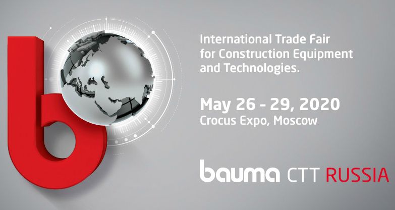 Our participation in the Bauma CTT Russia 2021 exhibition in Crocus Expo  Hall 13, Stand 922